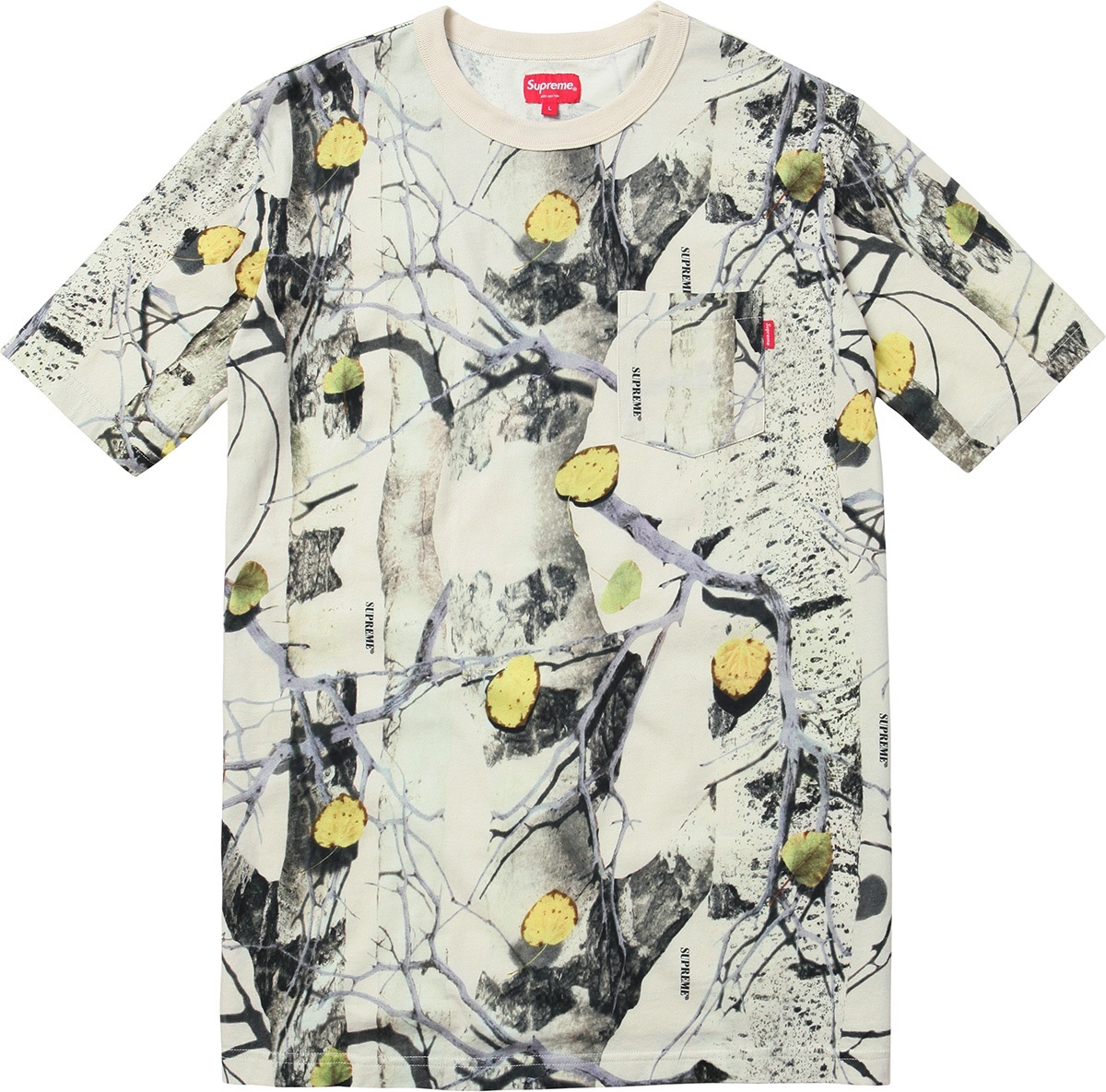 Aspen Wood Pocket Tee view 2